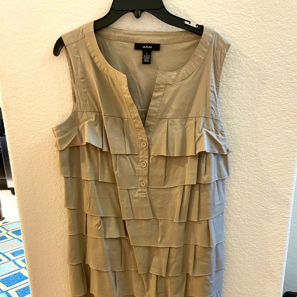 Alfani Ruffle Layered Dress